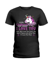 Unicorn Girlfriend Life After That Ladies T-Shirt thumbnail