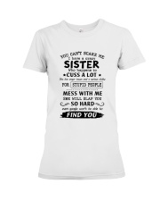 Sister Cuss A Lot Premium Fit Ladies Tee thumbnail
