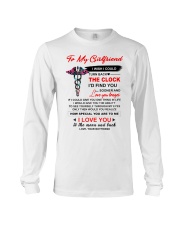 Nurse Girlfriend Clock Ability Moon Long Sleeve Tee thumbnail