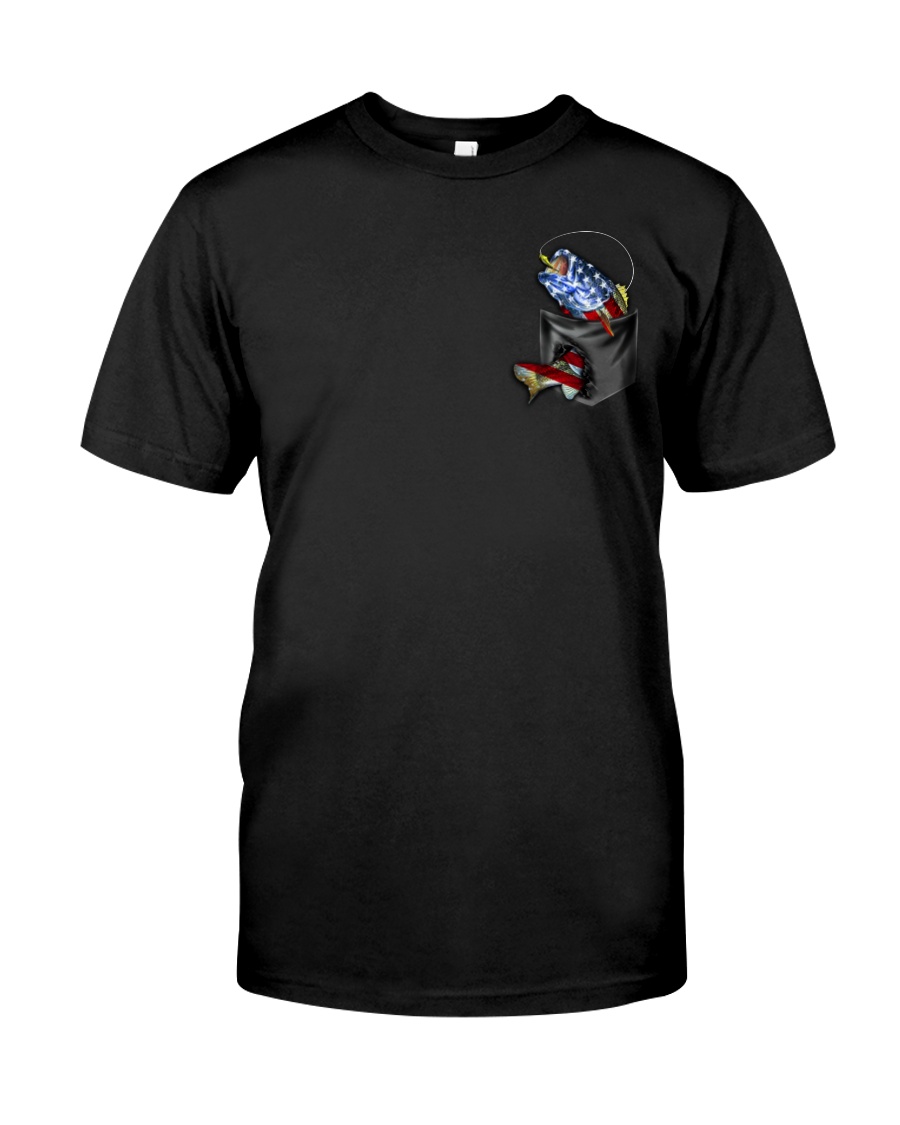 FISHING FISH POCKET V1 GG Classic T-Shirt