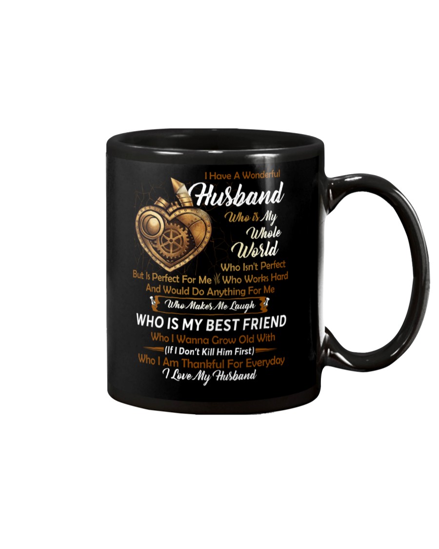 I Have A Wonderful Husband Mechanic Mug