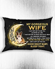 Corgi Wife Sleep Tight Rectangular Pillowcase aos-pillow-rectangle-front-lifestyle-4
