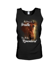 As Long As I Breath You'll Be Remembered Horse Unisex Tank thumbnail