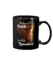 As Long As I Breath You'll Be Remembered Horse Mug thumbnail