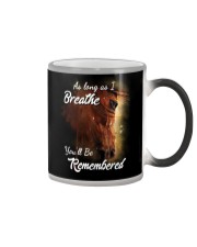 As Long As I Breath You'll Be Remembered Horse Color Changing Mug thumbnail