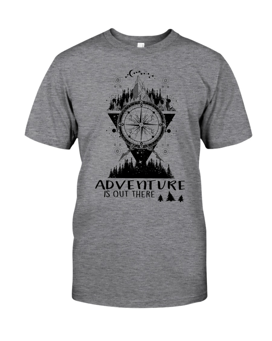 HIKING Adventure is out there Classic T-Shirt