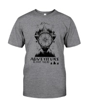 HIKING Adventure is out there Classic T-Shirt thumbnail