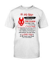Engineer Wife Clock Ability Moon Classic T-Shirt thumbnail
