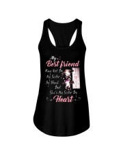 Shes My Sister By Heart Cow Ladies Flowy Tank thumbnail