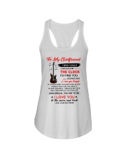 Instruments Guitar Girlfriend Clock Ability Moon Ladies Flowy Tank thumbnail