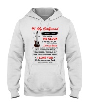 Instruments Guitar Girlfriend Clock Ability Moon Hooded Sweatshirt thumbnail