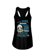 I Will Forever Be Thankful Wolf Ladies Flowy Tank thumbnail