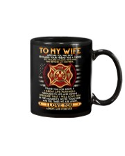 Firefighter Wife Ups And Downs Love Mug front