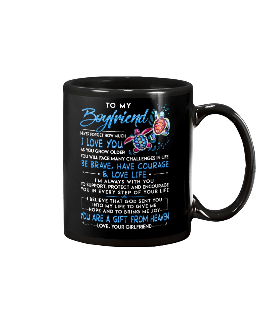 Turtle Boyfriend I'm Always With You Mug