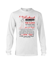 Family Husband The Clock The Moon Long Sleeve Tee thumbnail