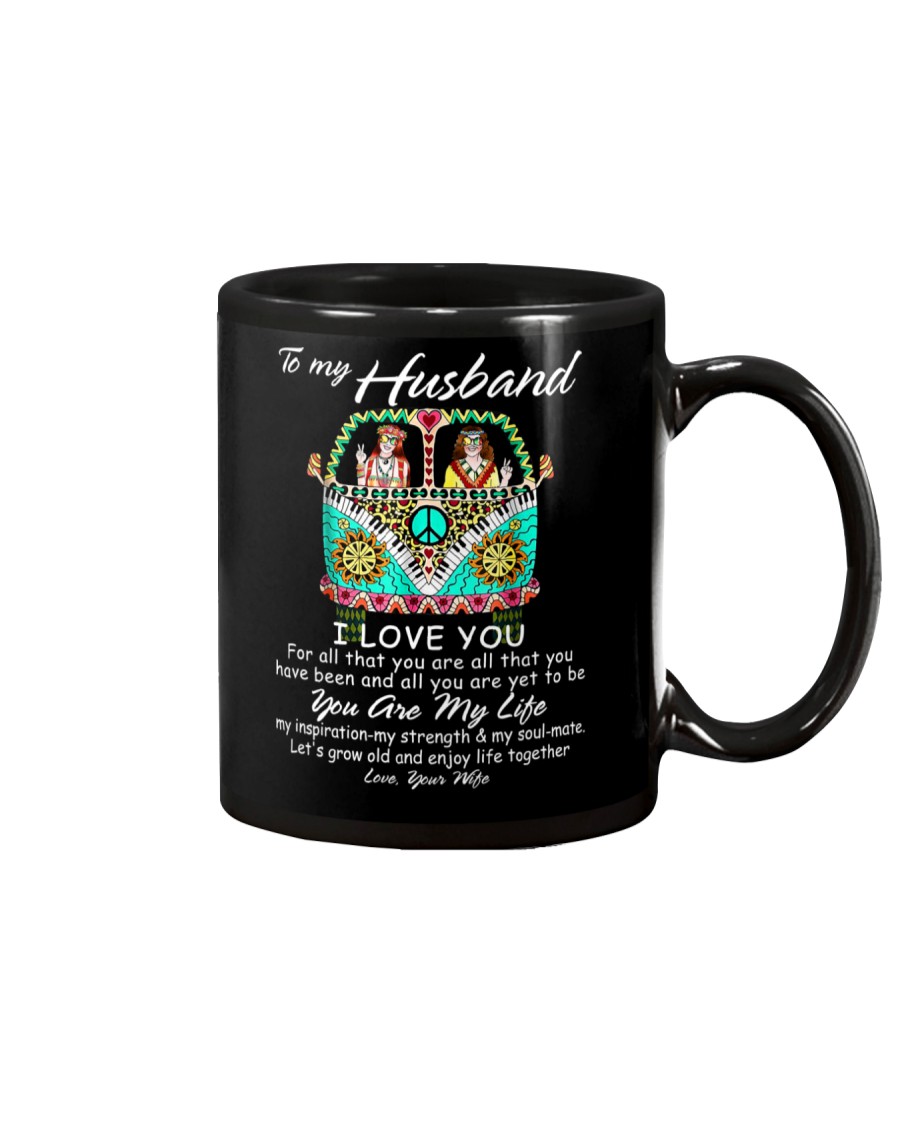 Hippie Husband You Are My Life Mug