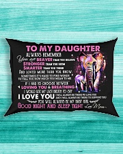 Loved More Than You Know Elephant Rectangular Pillowcase aos-pillow-rectangle-front-lifestyle-5
