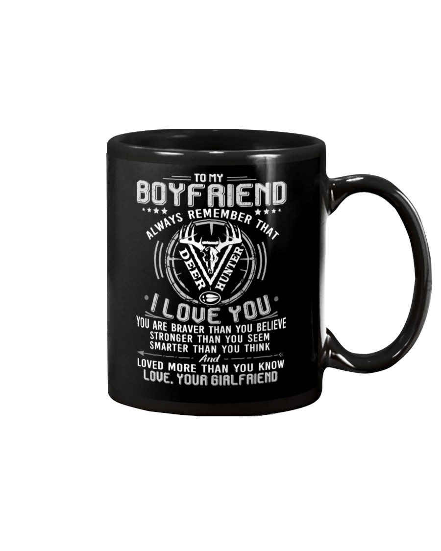 Hunting Boyfriend I Love You Mug