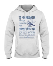 Bird Daughter Mom Mommy Loves You Hooded Sweatshirt thumbnail