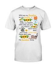 You Are My Sunshine My Only Sunshine Cat Classic T-Shirt thumbnail