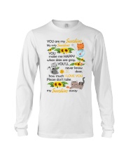 You Are My Sunshine My Only Sunshine Cat Long Sleeve Tee thumbnail