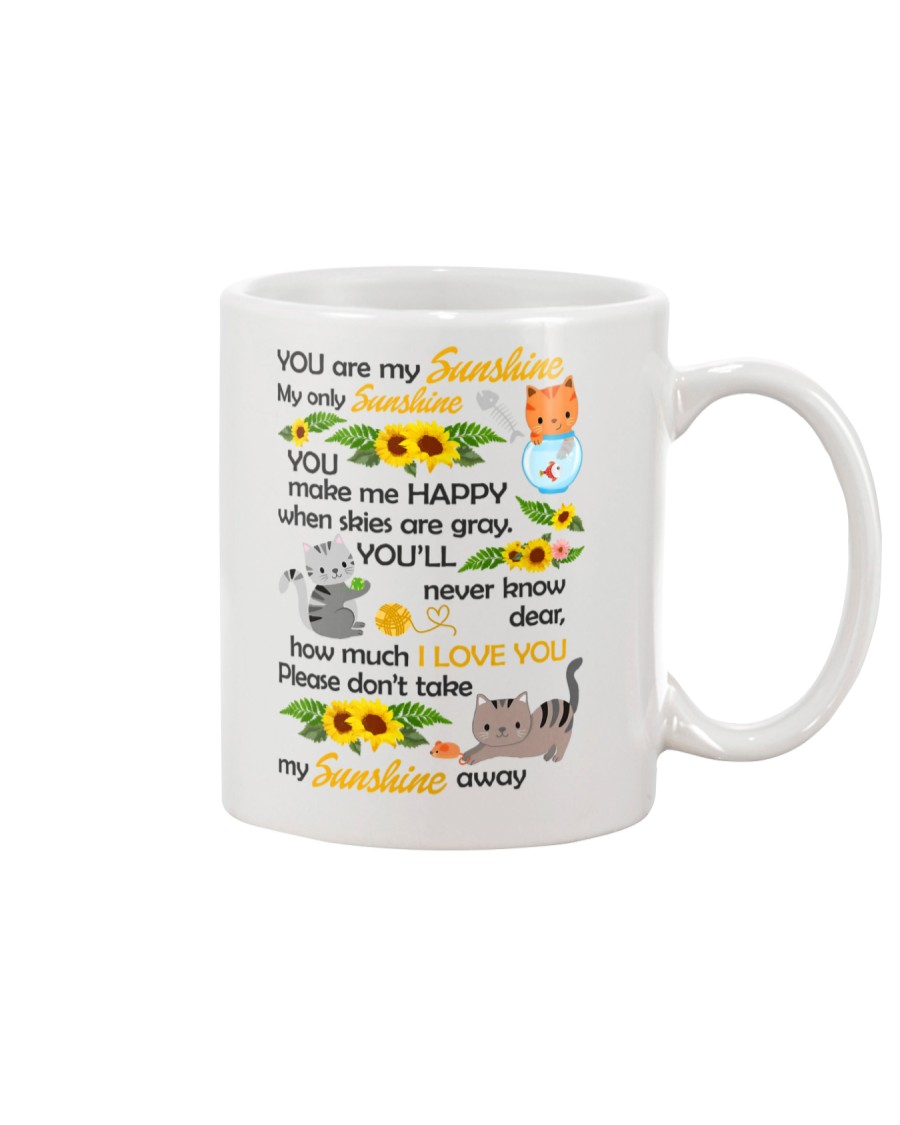 You Are My Sunshine My Only Sunshine Cat Mug