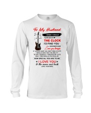 Instruments Guitar Husband Clock Ability Moon Long Sleeve Tee thumbnail