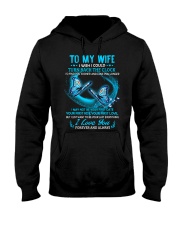 I Wish I Could Turn Back The Clock Butterfly Hooded Sweatshirt thumbnail