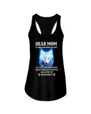 Thanks For Being My Mom Wolf Ladies Flowy Tank thumbnail