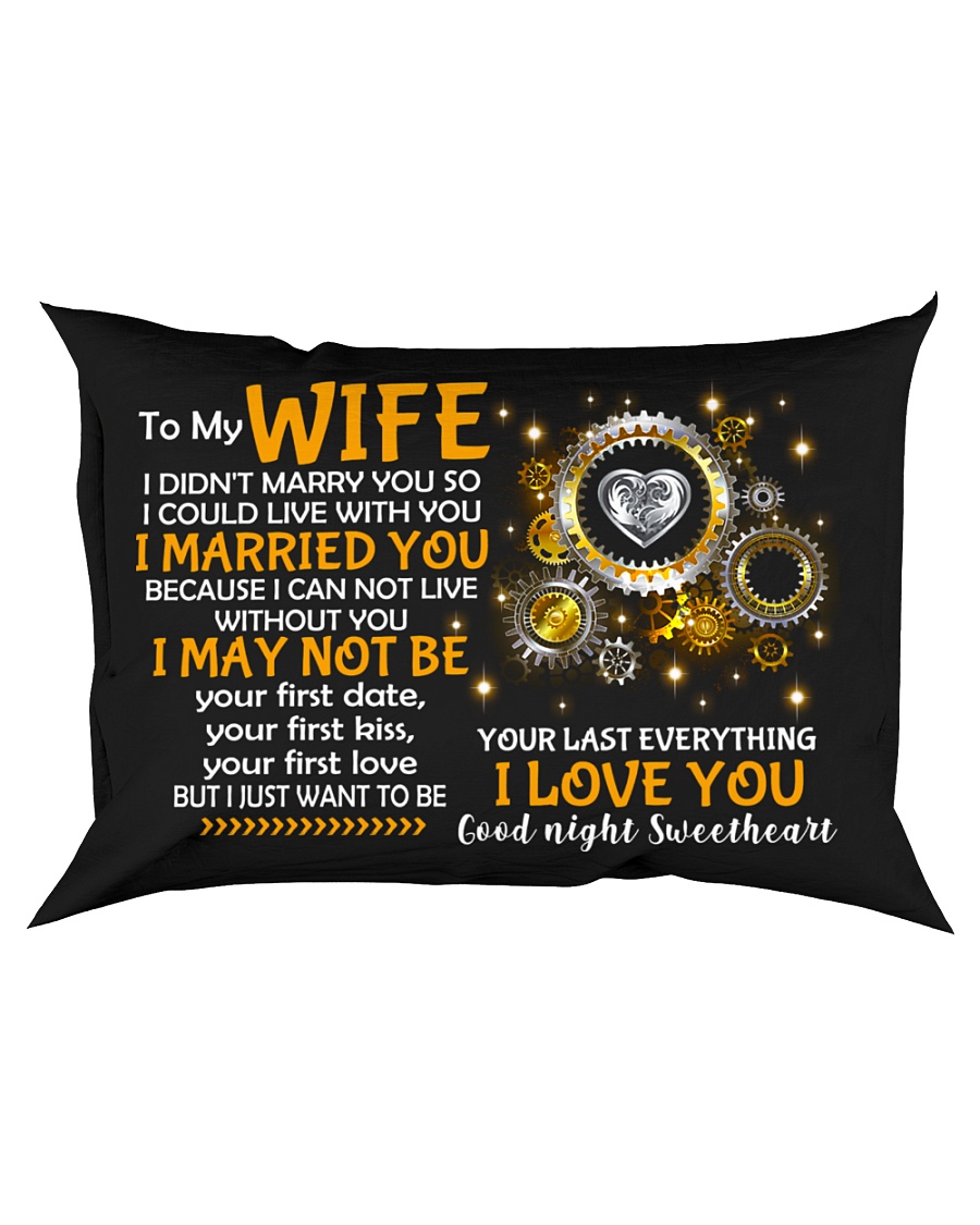 I Could Live With You Rectangular Pillowcase