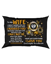 I Could Live With You Rectangular Pillowcase front