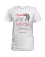Unicorn Wife Near Or Far Apart Ladies T-Shirt thumbnail