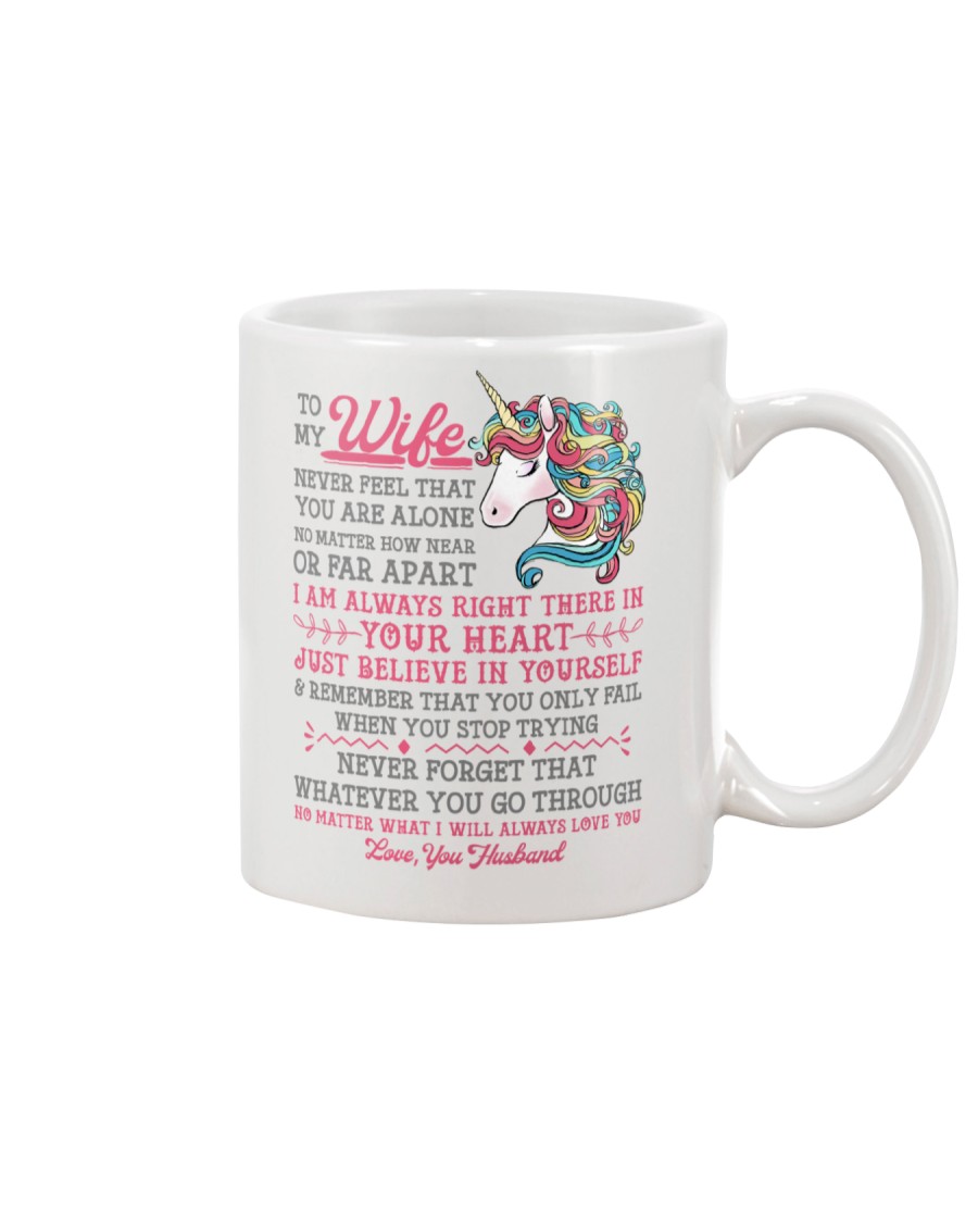 Unicorn Wife Near Or Far Apart Mug