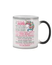Unicorn Wife Near Or Far Apart Color Changing Mug thumbnail