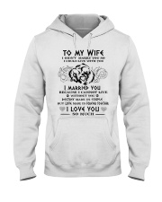 Wife Married You Wolf Hooded Sweatshirt front