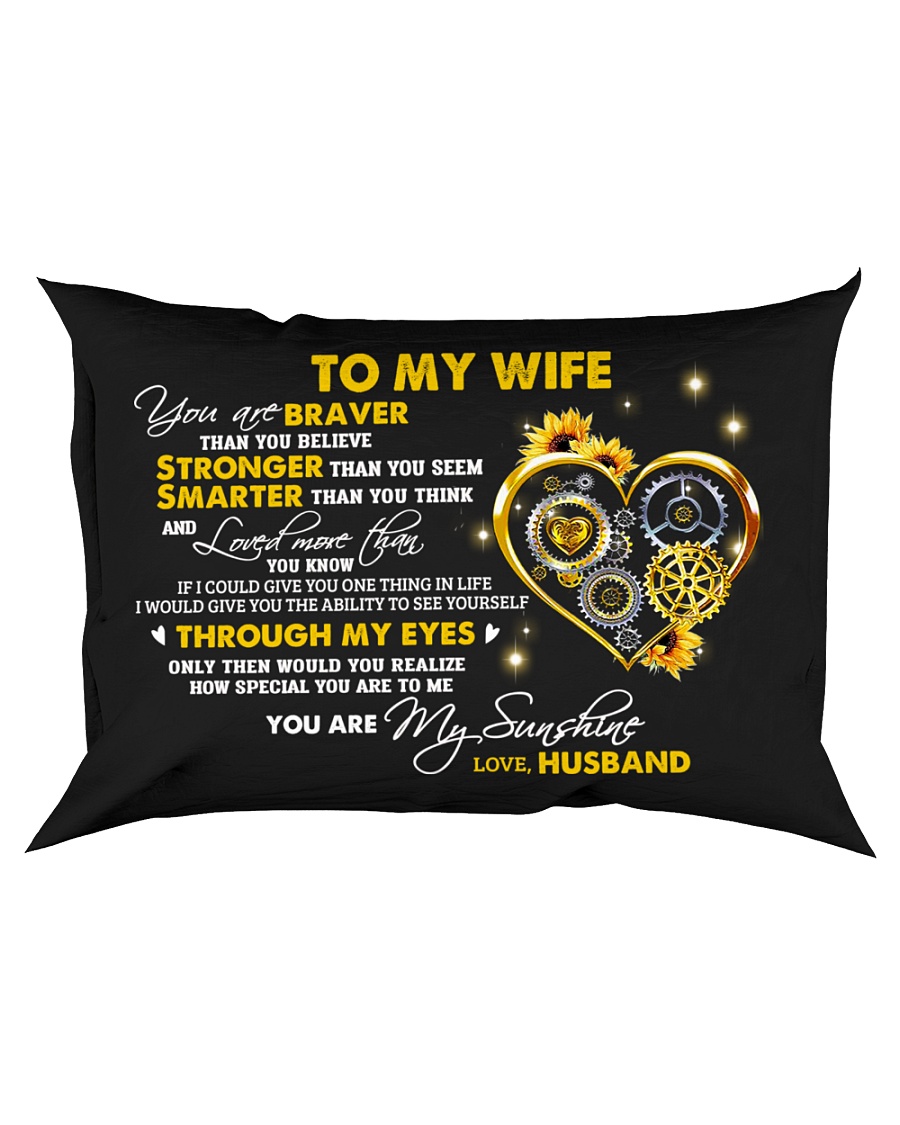 Braver Than You Believe Mechanic Rectangular Pillowcase