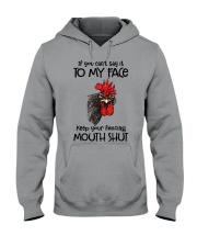 Say To My Face Chicken Hooded Sweatshirt thumbnail
