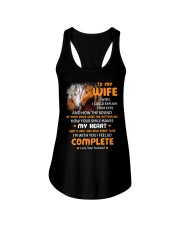 I Wish I Could Explain Your Eyes Horse Ladies Flowy Tank thumbnail