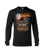 I Wish I Could Explain Your Eyes Horse Long Sleeve Tee thumbnail