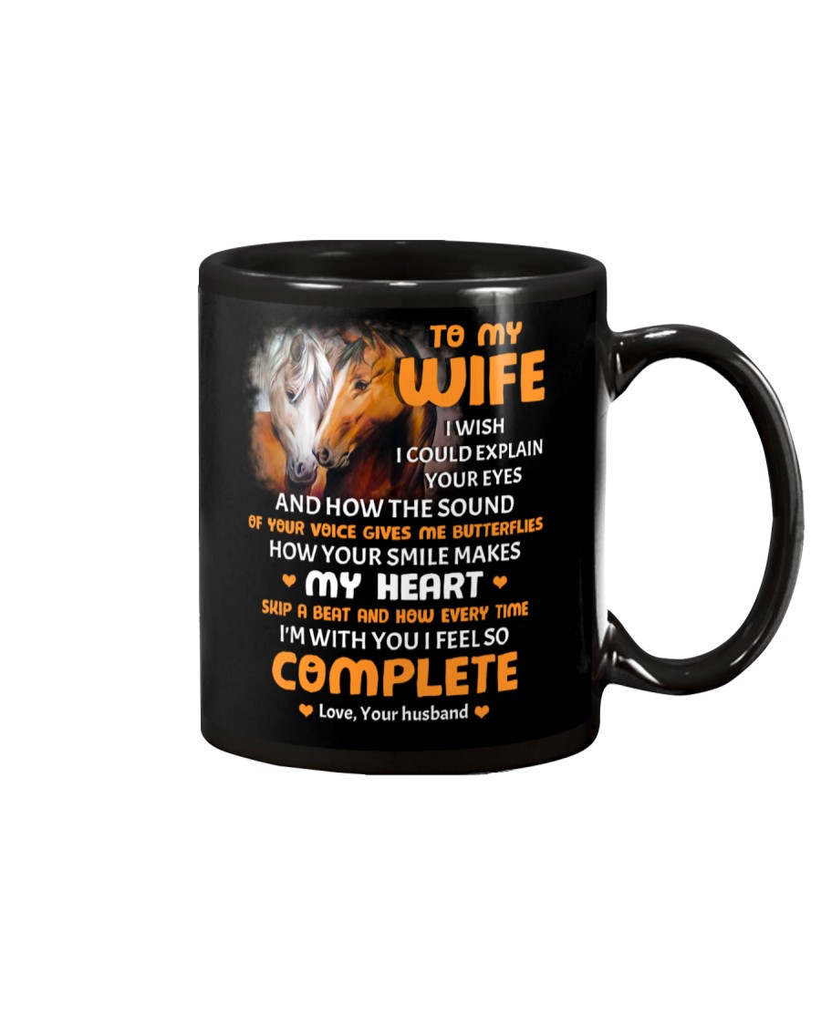 I Wish I Could Explain Your Eyes Horse Mug