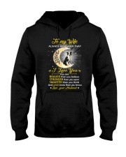 Collie Wife I Love You Hooded Sweatshirt thumbnail
