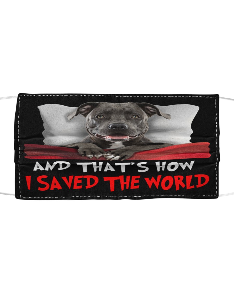 Dog Pitbull Cloth face mask