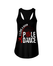FISHING POLE DANCE GG Ladies Flowy Tank thumbnail