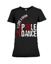 FISHING POLE DANCE GG Premium Fit Ladies Tee thumbnail