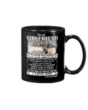 Wolf Girlfriend Love Made Us Forever Together Mug front