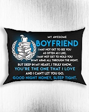 Teacher Boyfriend Good Night Sleep Tight Pillow Rectangular Pillowcase aos-pillow-rectangle-front-lifestyle-4