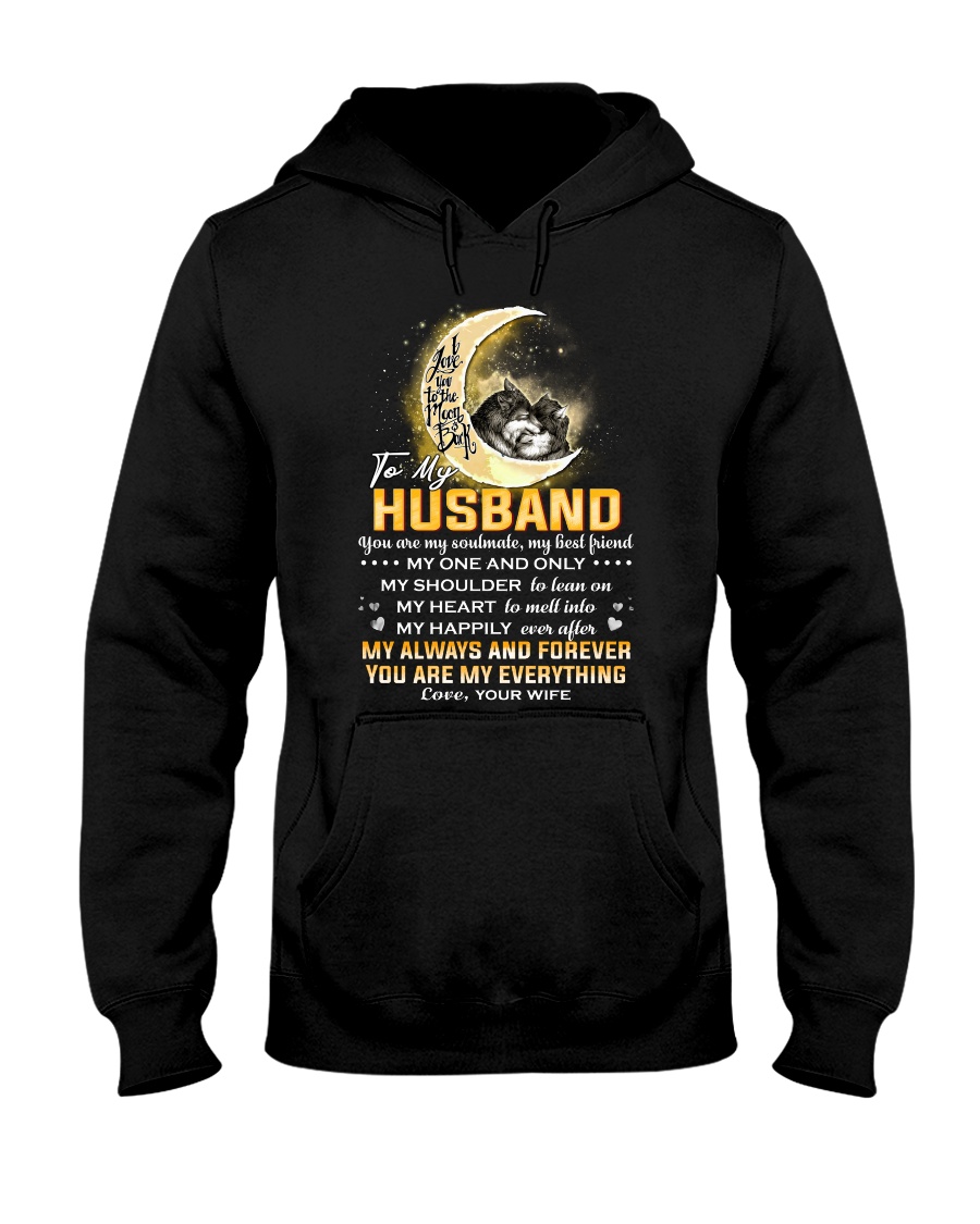 Wolf Husband I'm Not Perfect Mug CC Hooded Sweatshirt
