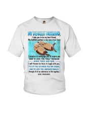 Faithful Partner True Love Husband Otter Youth T-Shirt thumbnail