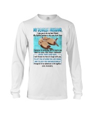 Faithful Partner True Love Husband Otter Long Sleeve Tee thumbnail