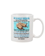 Faithful Partner True Love Husband Otter Mug front